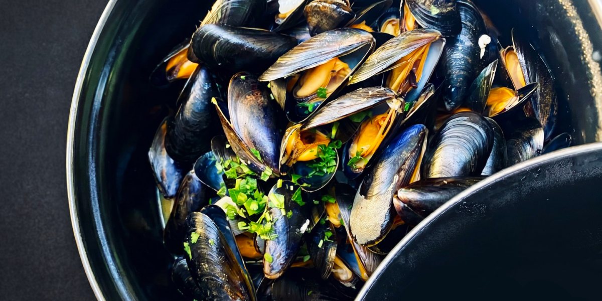 Mussel season Brasserie Signature